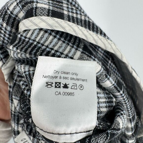 Veronica Beard‎ Honolulu Plaid Skinny Pant Size 8 - Picture 10 of 11